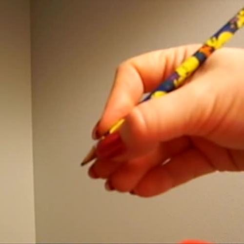 pencil flip to help grasp