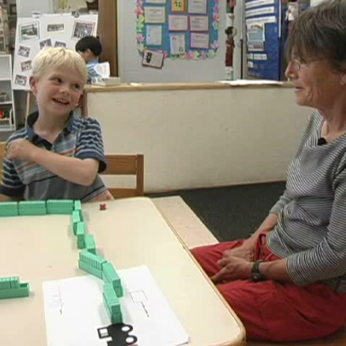 Jr K counting a train of 110