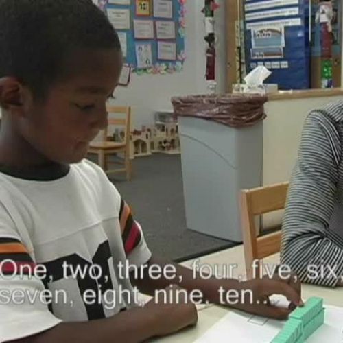 Jr K counting a train of 34