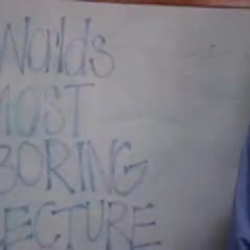 How to make a teacher.