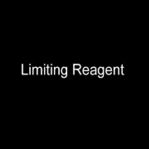 Limiting Reagent