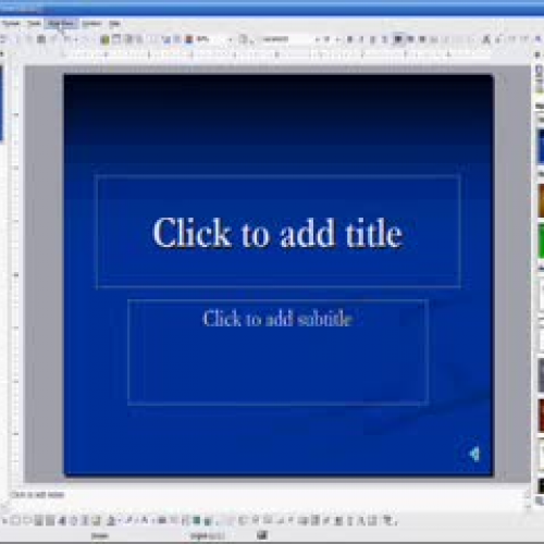 Creating a PowerPoint Show