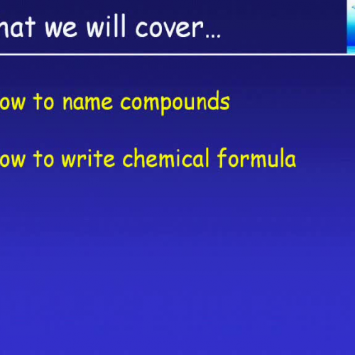 Chemical Equations