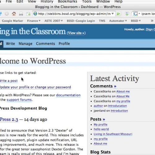 Put a picture in a post