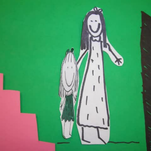 Daisy\'s first day of Kindergarten