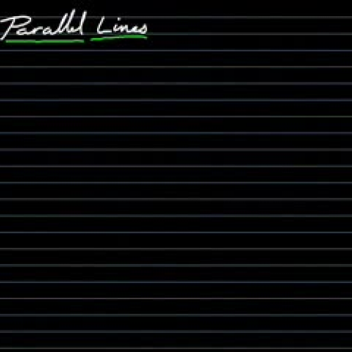 Parallel lines Examples