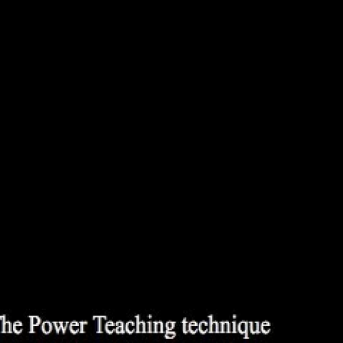 Power Teaching:  College