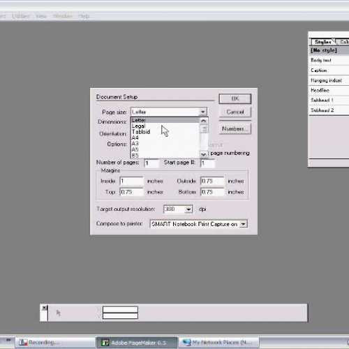 Pagemaker Tutorial