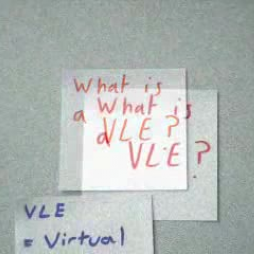 What is a VLE?