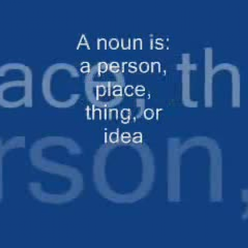 Nouns - The Picture Movie