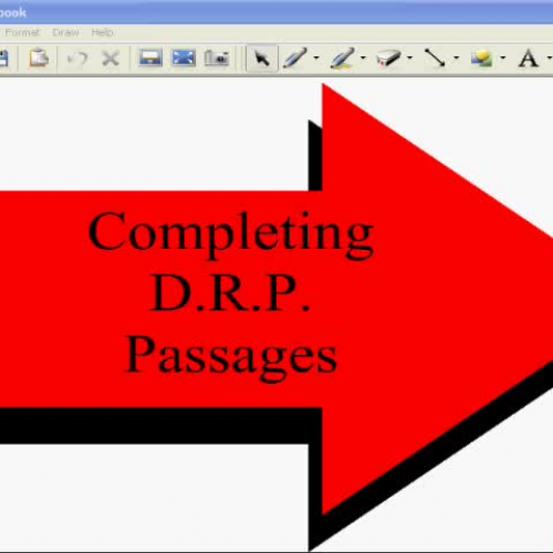 Completing a D.R.P. passage