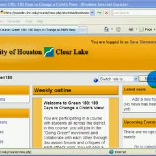 Creating a Moodle Glossary