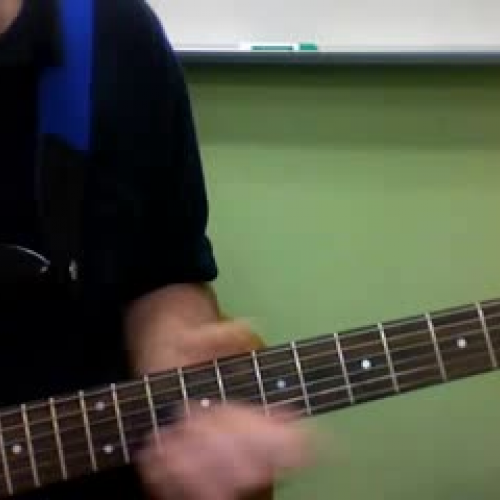 Pick up the pieces - rhythm guitar