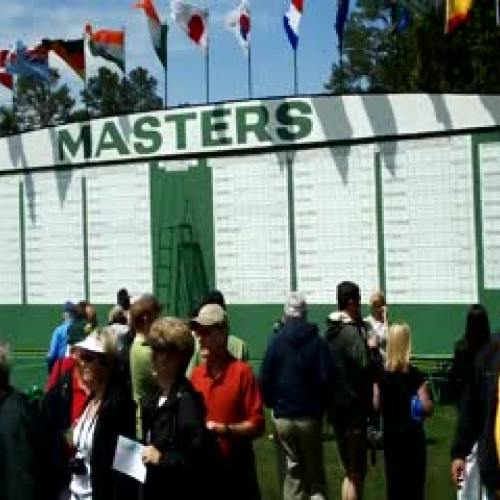 Mrs. Wiggins goes to The Masters