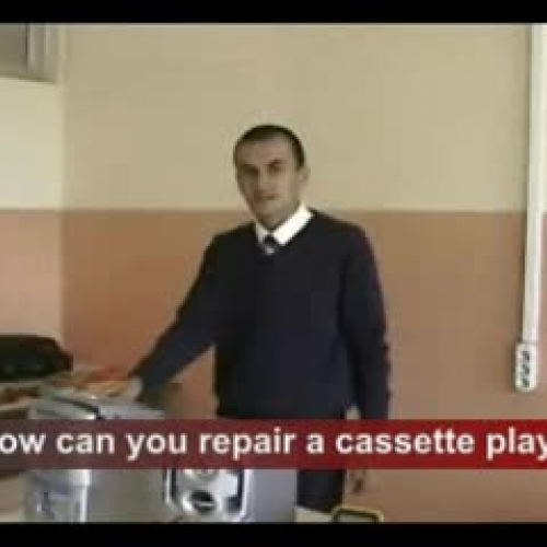 müzik seti tamiri cassette player repair
