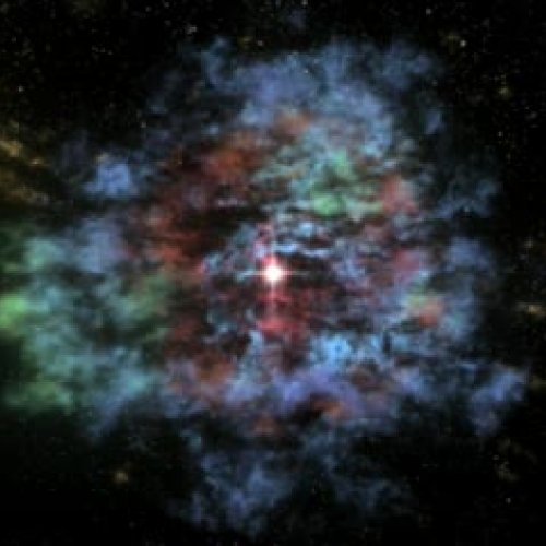 3-D Fly-Through of Cassiopeia A (SD)