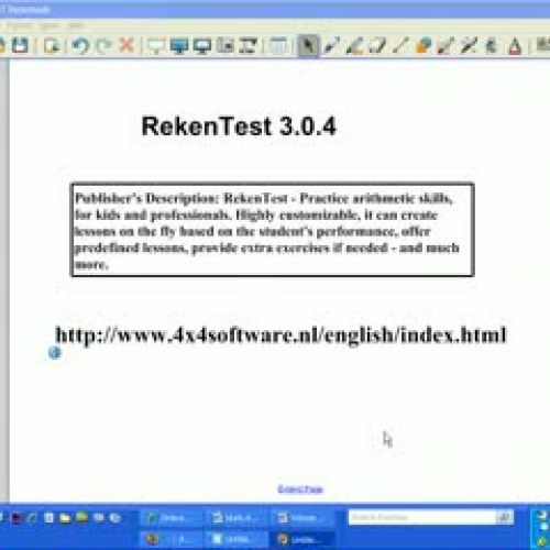 Reken Test Introduction (to practice mental m