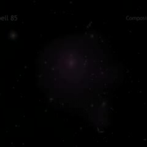 Abell 85 in 60 Seconds (Standard Definition)