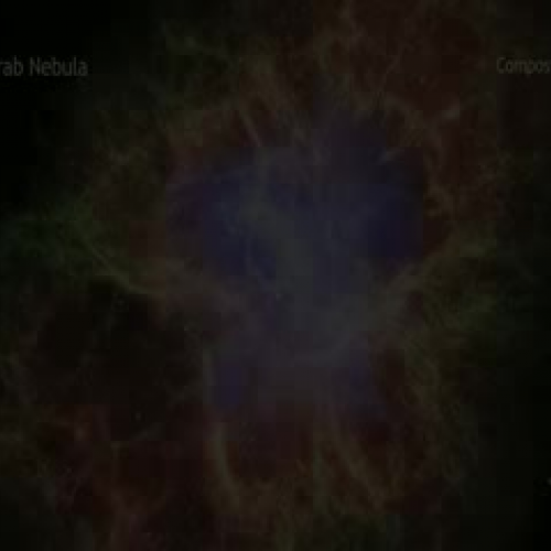 Crab Nebula in 60 Seconds (High Definition)