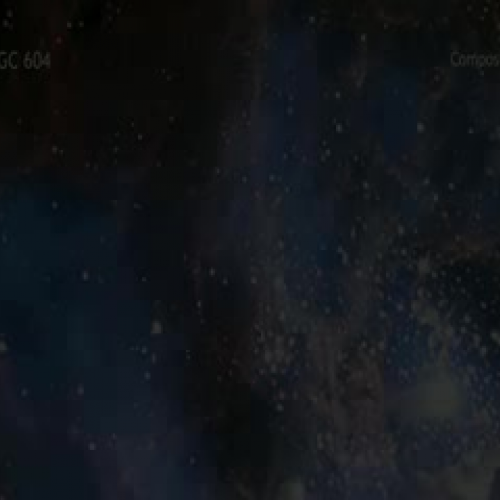 NGC 604 in 60 Seconds (High Definition)