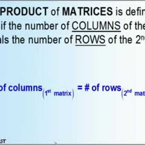 Matrix Multiplication KORNCAST