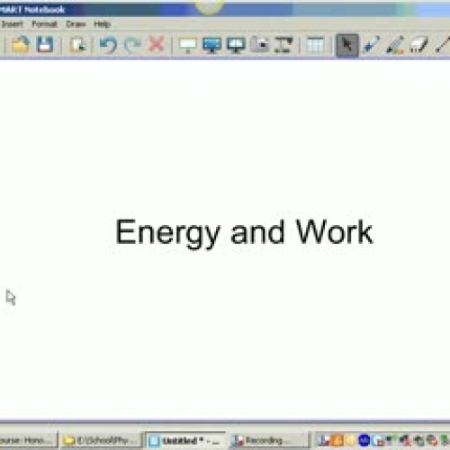 work-energy May4