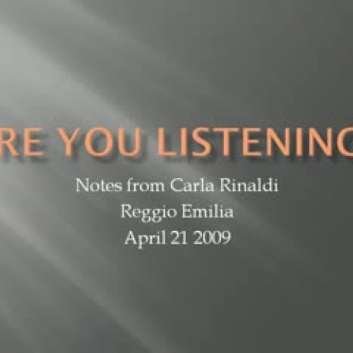 Are You Listening?