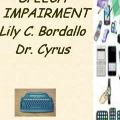 Speech Impairment