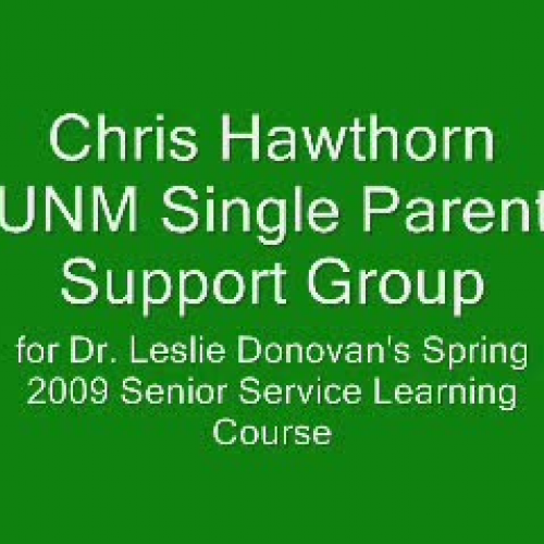 UNM Single Parent Support Group