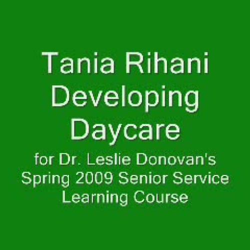 Developing Daycare