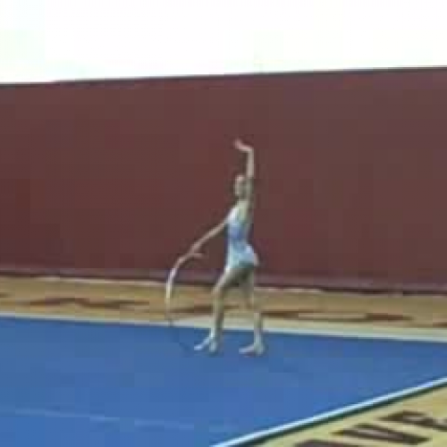 JO08 Lily Wills Hoop Gymnastics
