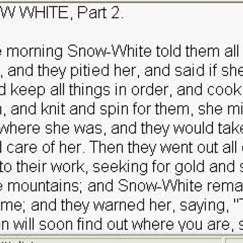 Snow White #2, GRIMM'S, Http://Site3E.Com