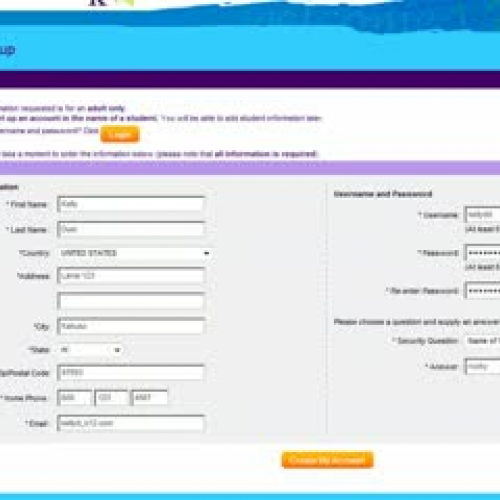 K12 Online Application
