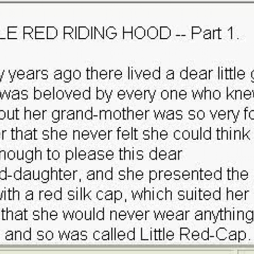 Red Riding Hood #1, GRIMM'S, Http://Site3E.Co