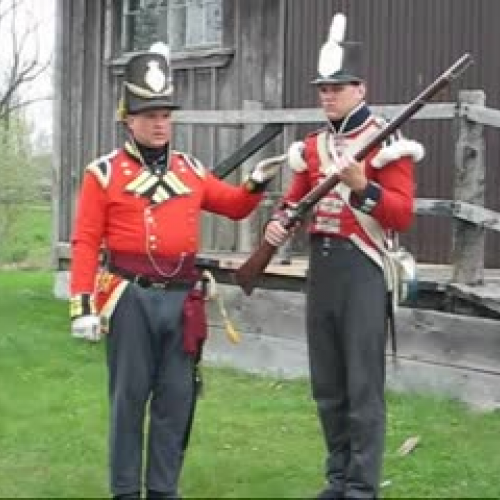 How to fire a musket