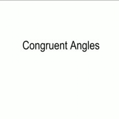 Congruent Angles