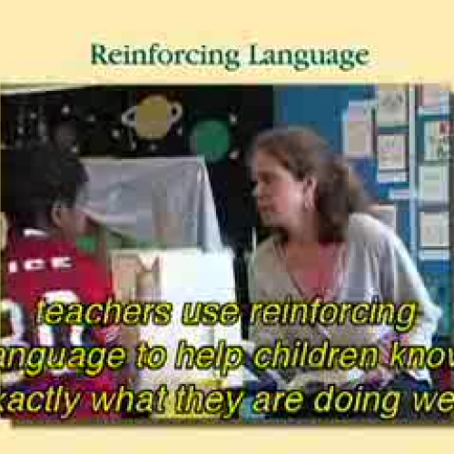 Responsive Classroom Teacher Language: Reinfo