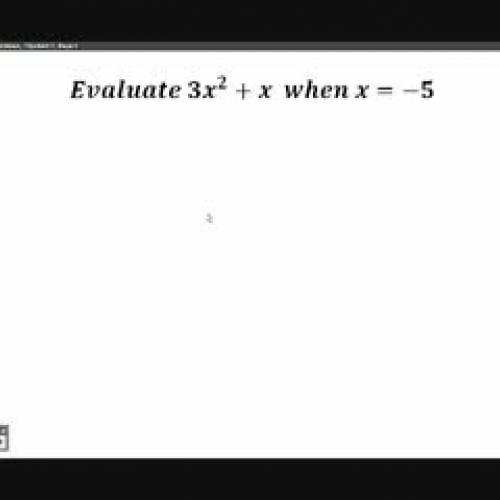 Evaluate Expressions
