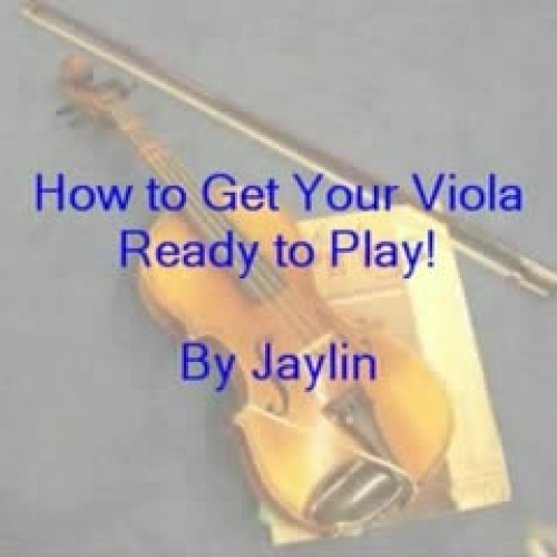 How to Set Up Your Viola