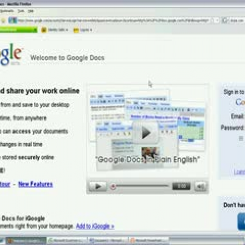 Google Docs for Teachers Introduction in 5 Mi