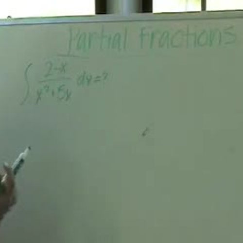Partial Fraction Decompisition Part 2