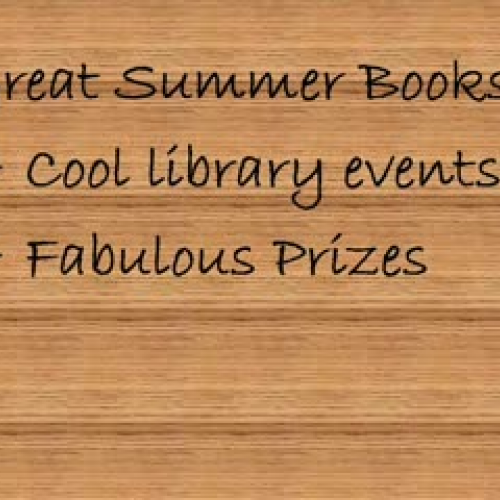 Teen Summer Reading 2009