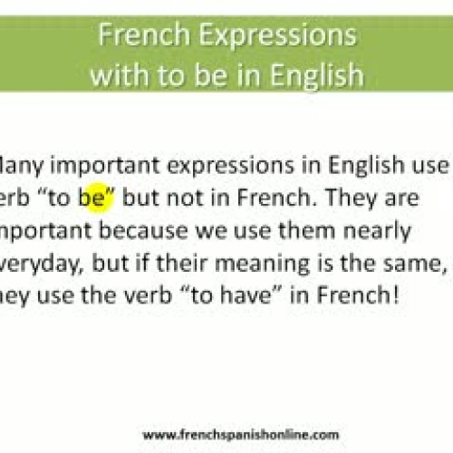 useful expressions in French