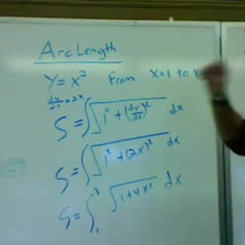 Arc Length Formula Example