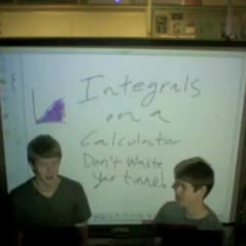 Integrals on a Ti-84