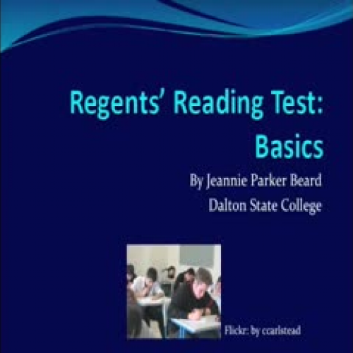 Regents' Reading Basics