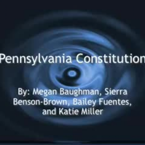 PA Constitution