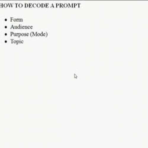 Decode a prompt