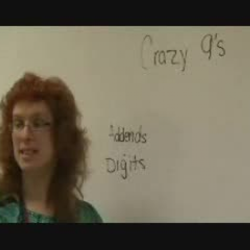 Crazy 9's Math Lesson