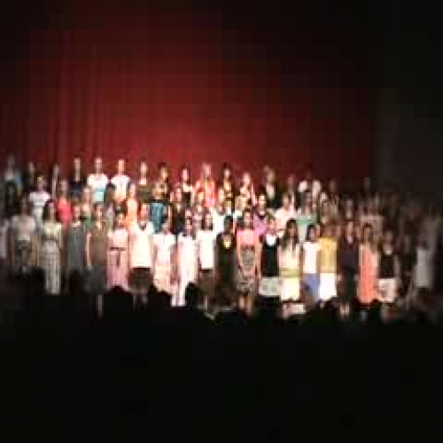 Riverview Jr High Choir Cuties Spring 2009